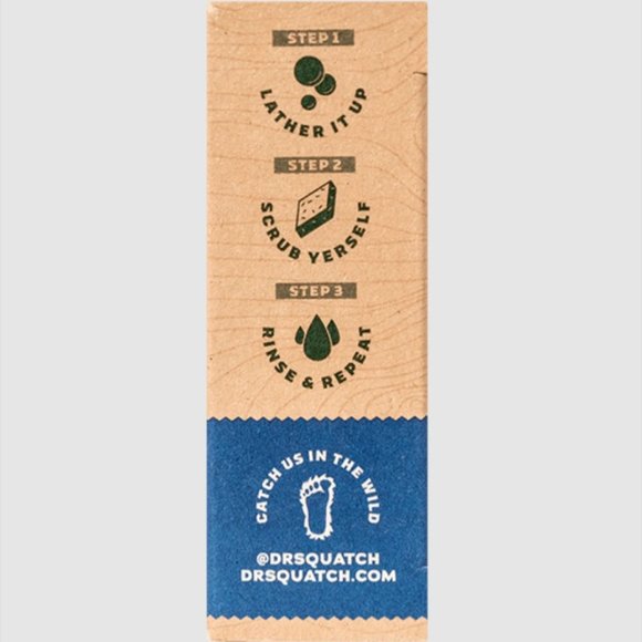 DR. SQUATCH Men's All Natural Bar Soap - Fresh Falls - 5oz - Picture 4 of 5